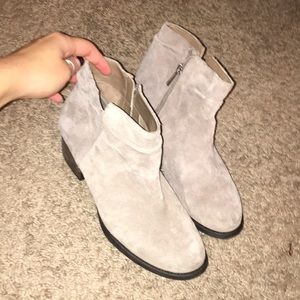 Gray Booties
